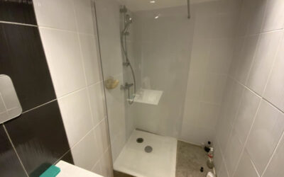 Remplacement d’un receveur de douche